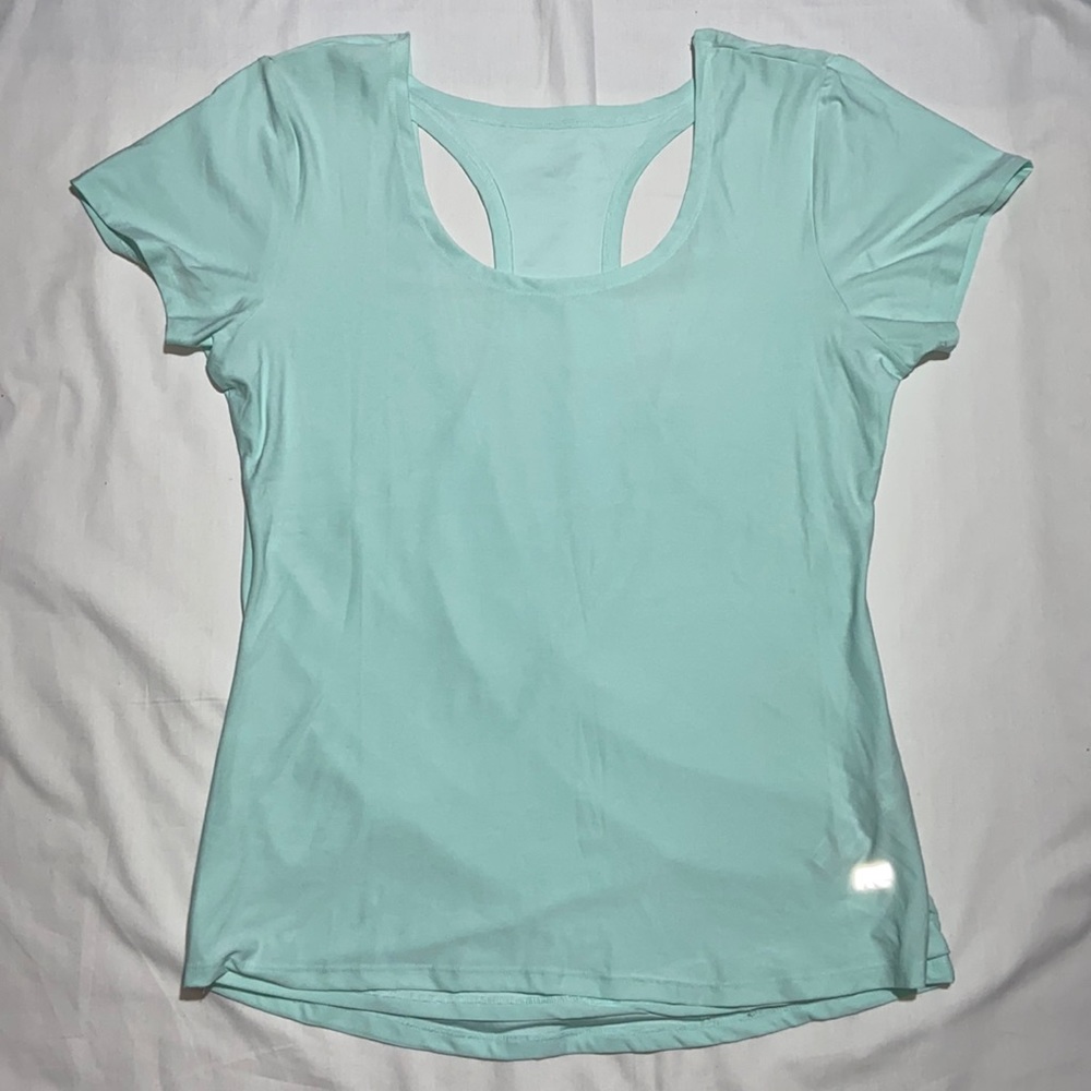 Marika Performance Top. Racerback Style Top. Size Large. Mint Green. NWOT.